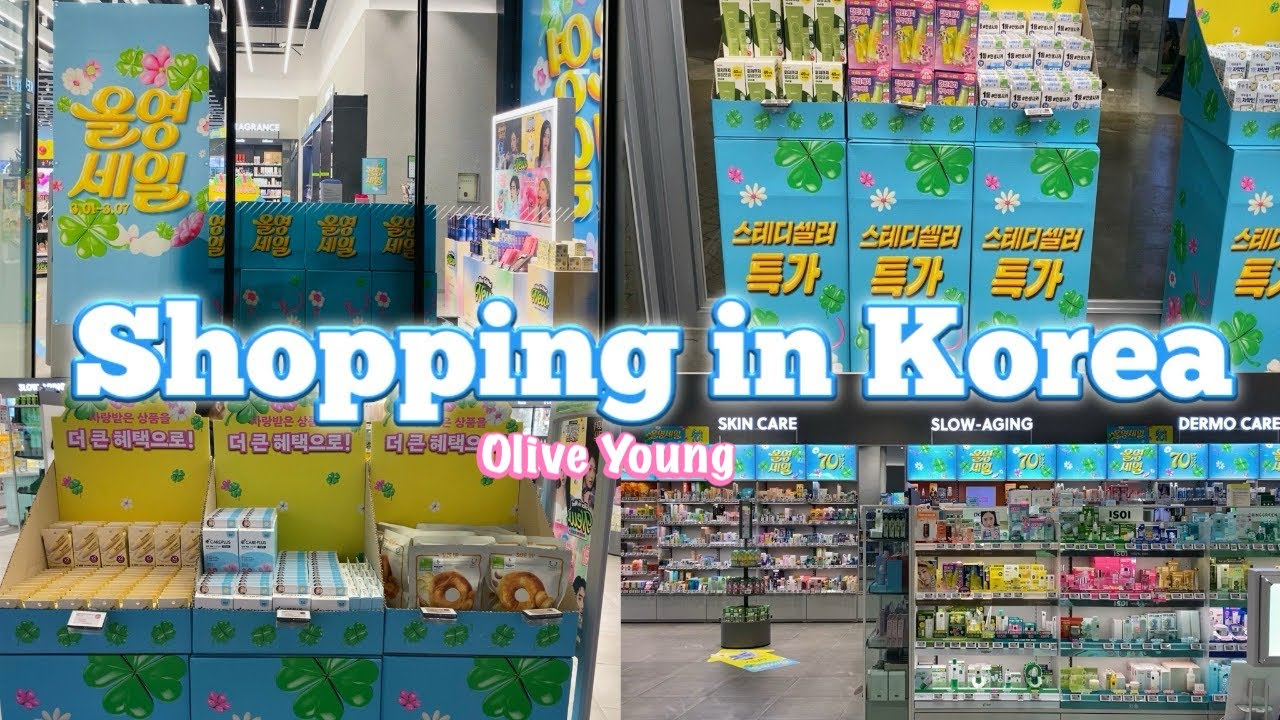 ***Shopping in Korea***Olive Young | New makeup | k-beauty shopping spree | 올영세일