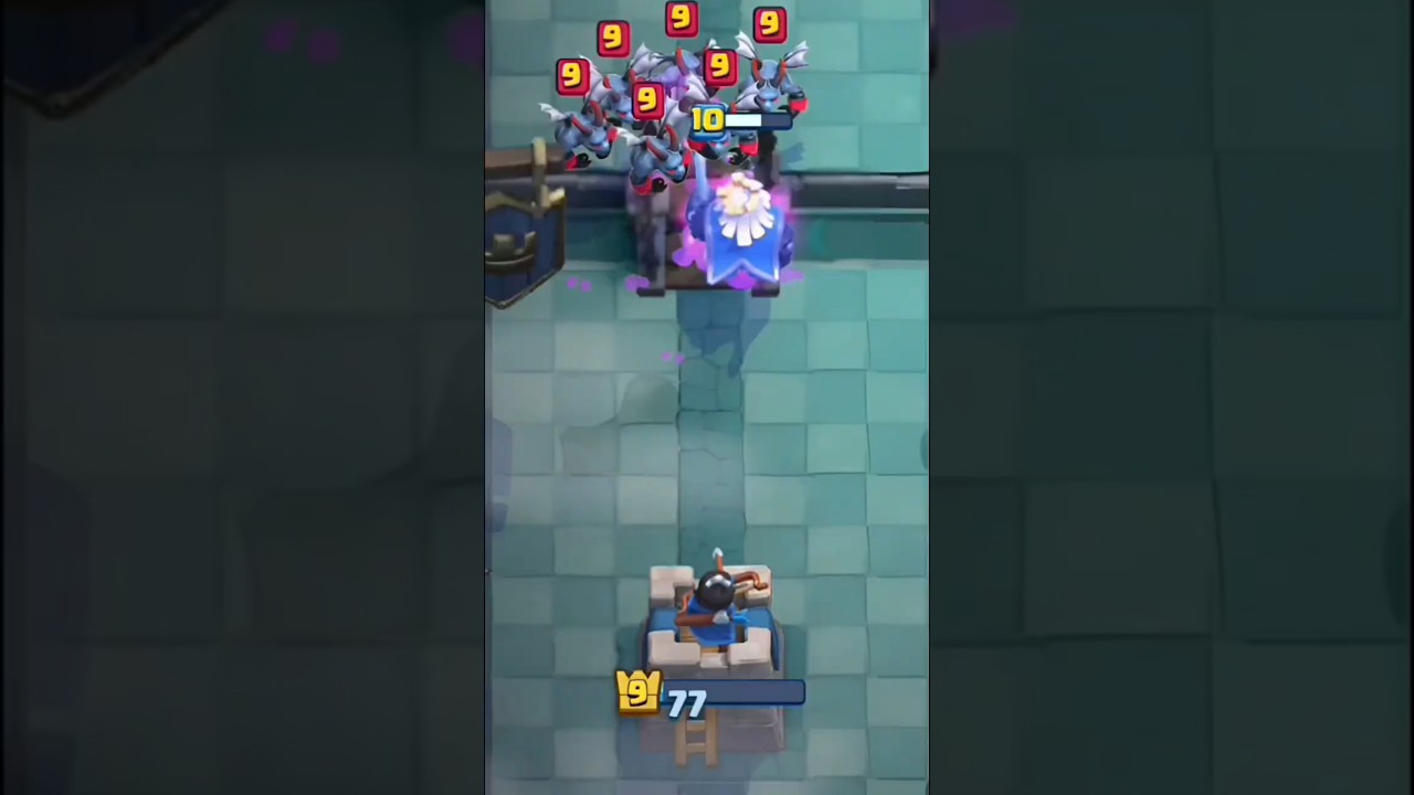 77HP only 🤯 Tried Playing Clash Royale with 0 Elixir 😳 | INSANE Challenge 