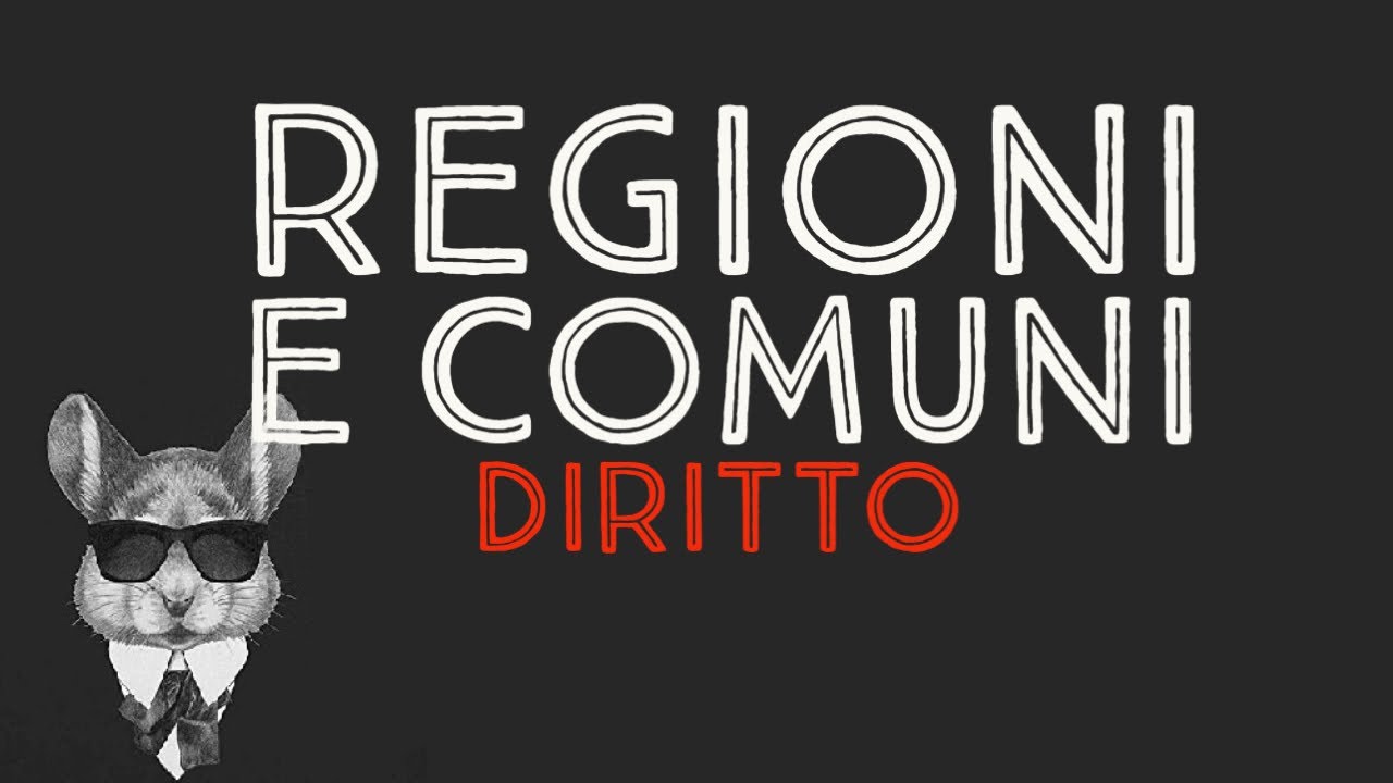 REGIONI E COMUNI - DIRITTO