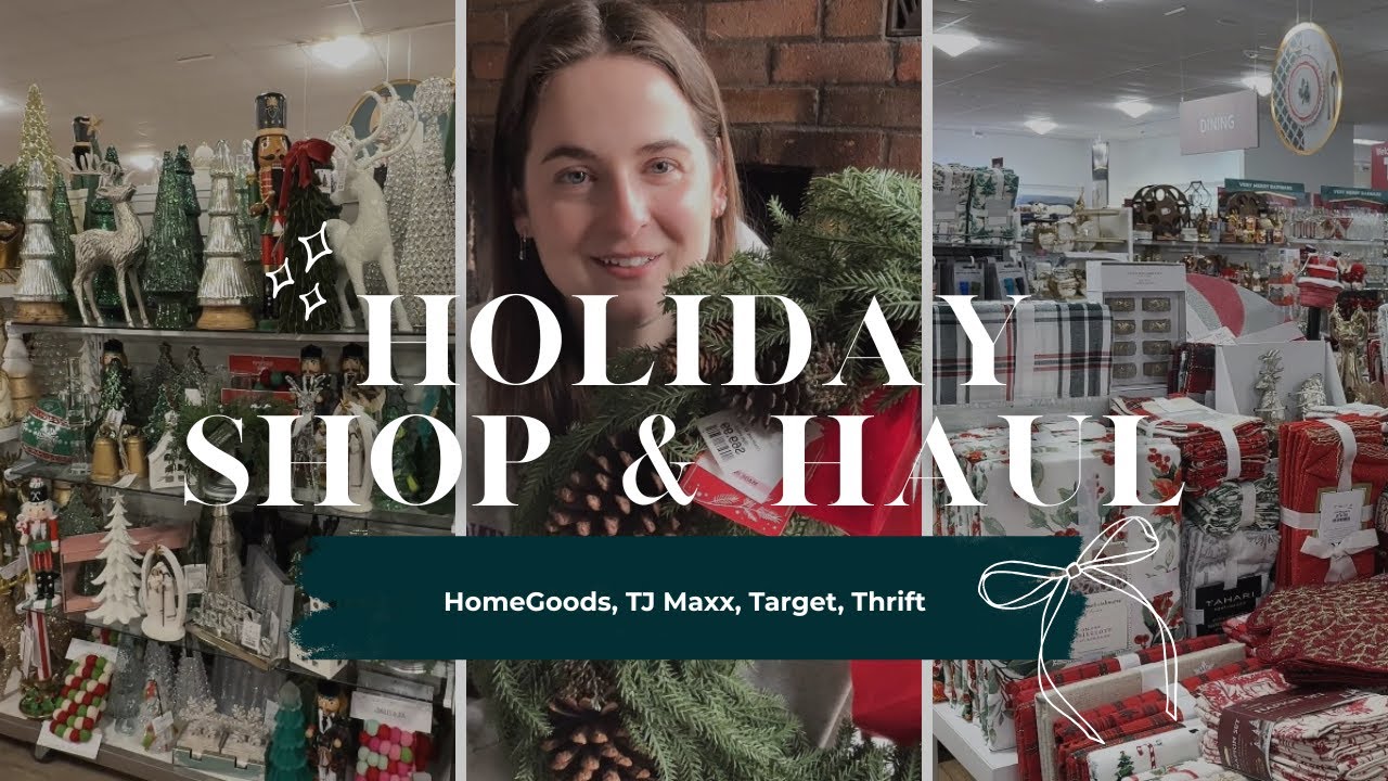 2025 Christmas Holiday Shop With Me