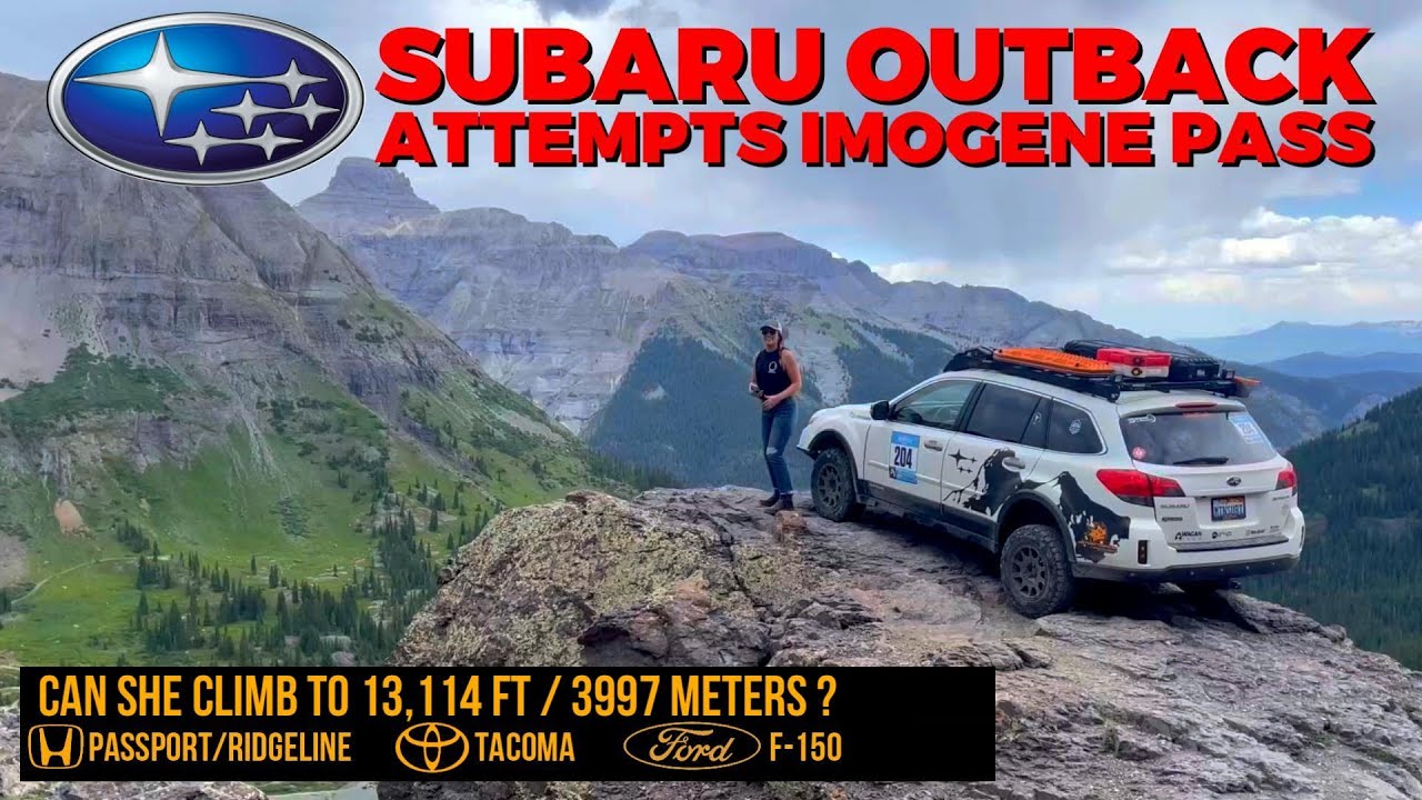 Subaru Outback attempts Imogene Pass (13,114 ft / 3997 meters).  An Overlanding film about hope.