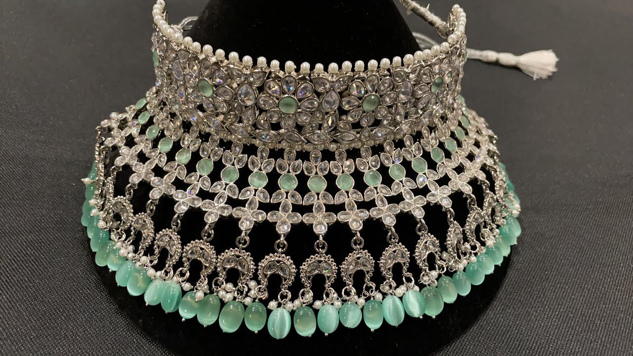 Mint with full white plating Original reverse ad wedding jewellery @6695/-