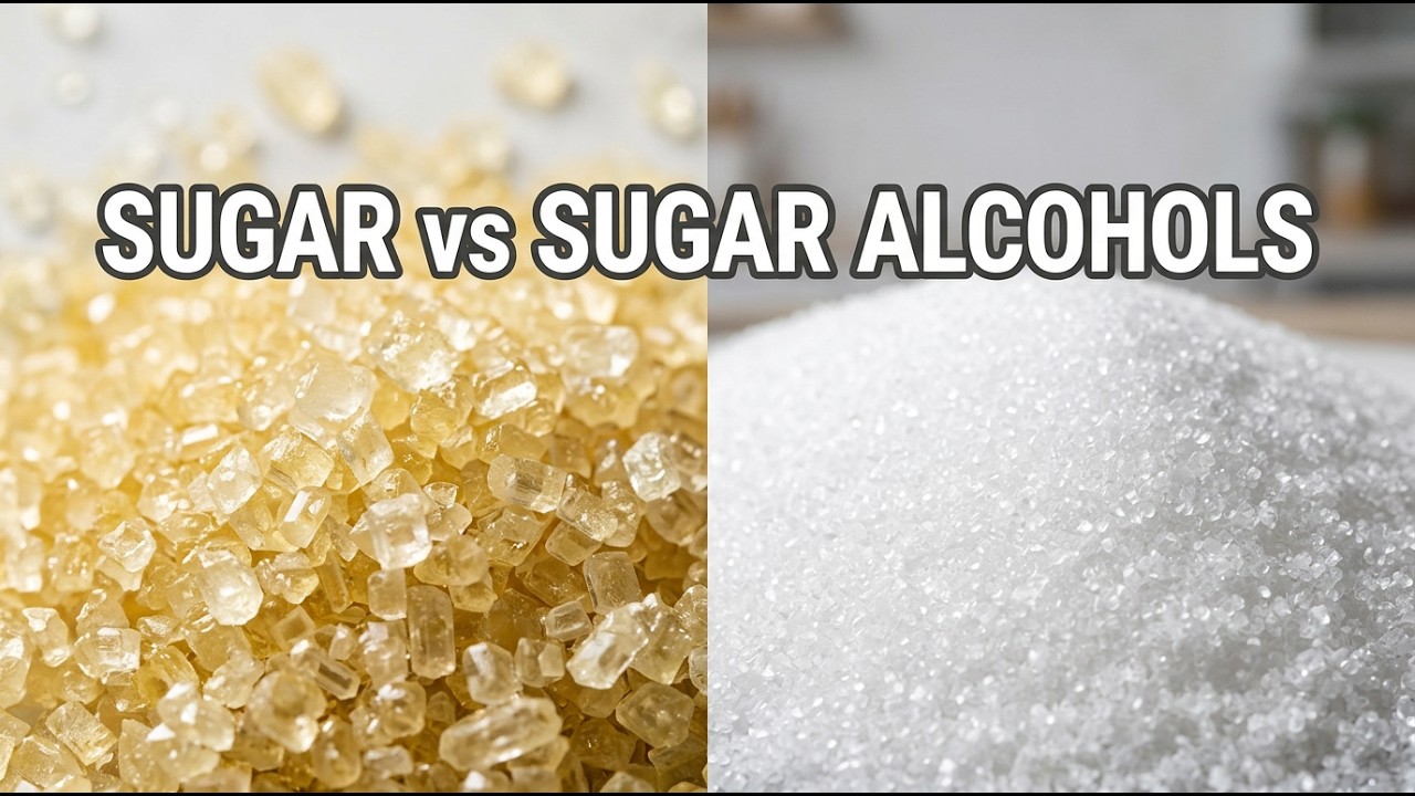 Sugar Alcohols vs Regular Sugar: How They Differ, Their Benefits, and the Erythritol Controversy