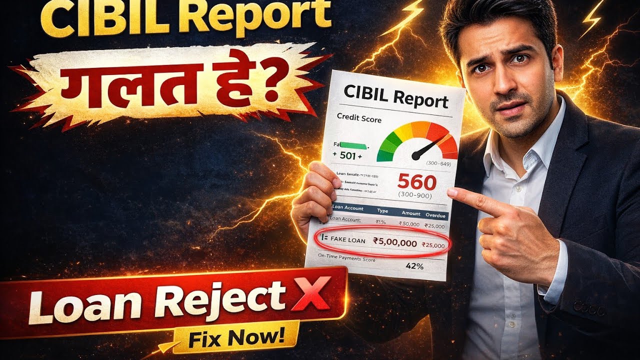 Cibil report ka poora sach | How is cibil law corrected