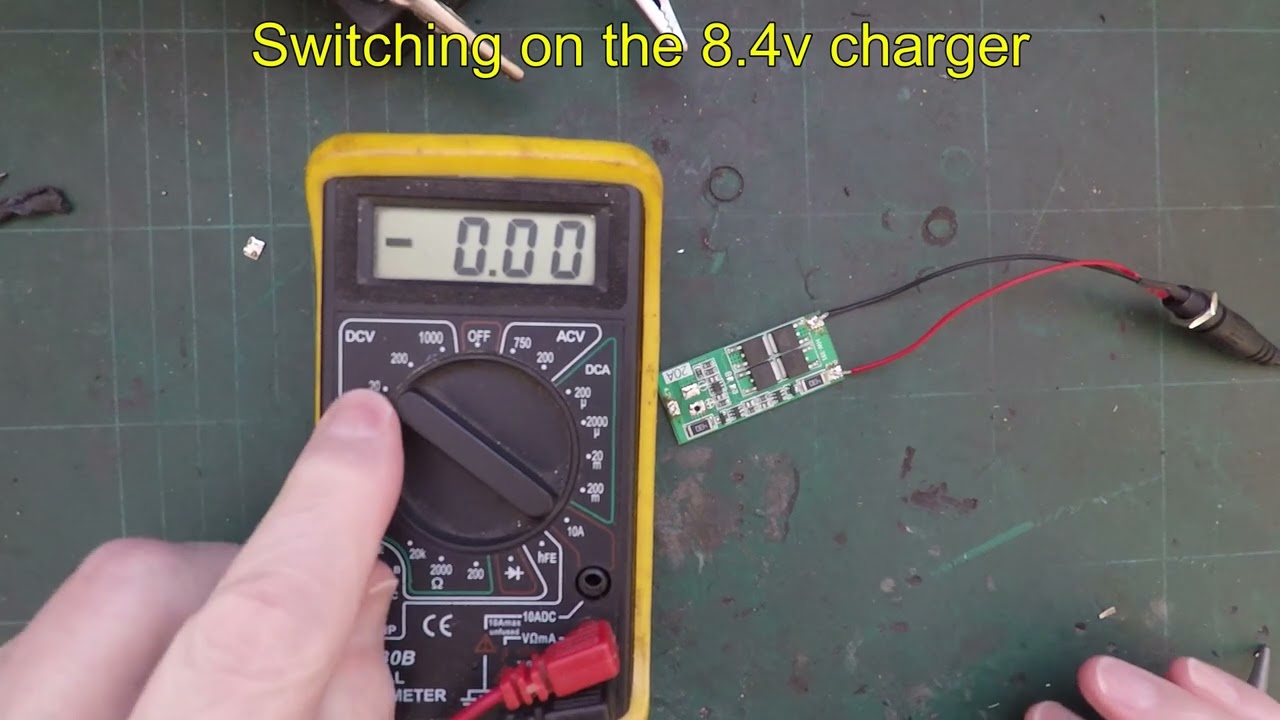 Reset of 2S BMS with discharge protection