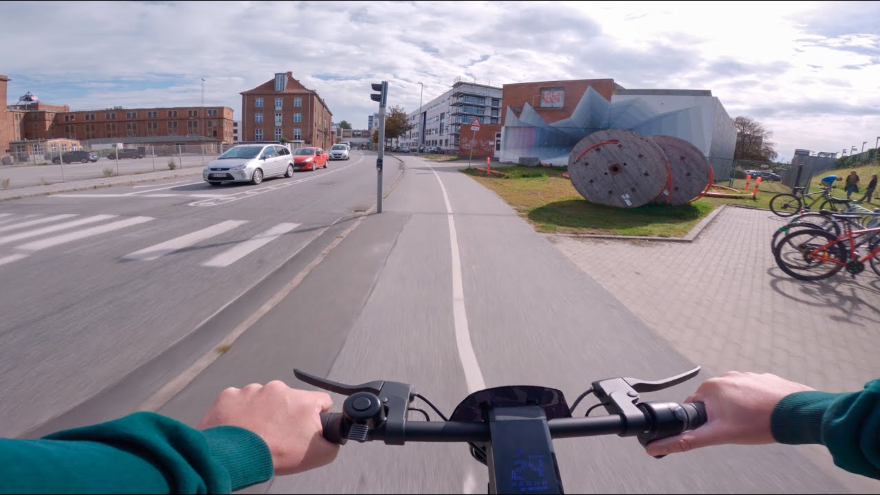 NIU KQi3 Pro Electric Scooter 4K POV Test Ride