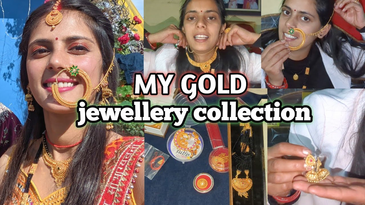 My Gold Jewellery Collection ❤️