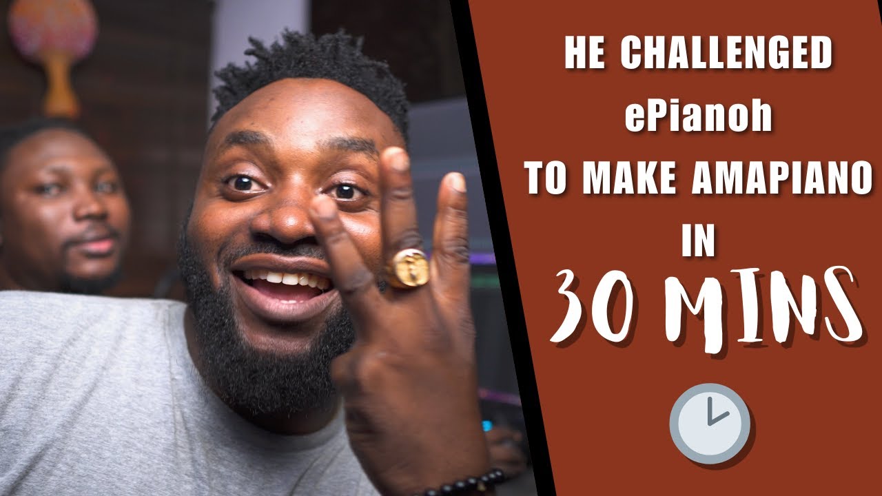 HE CHALLENGED ePianoh TO MAKE AMAPIANO IN 30MINS (FL STUDIO)