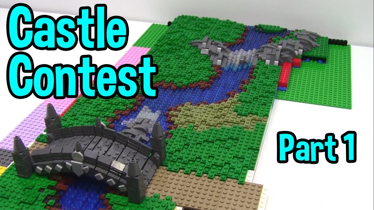 LEGO CASTLE CONTEST 2022! | Part 1: Introduction, River and Bridge Build.