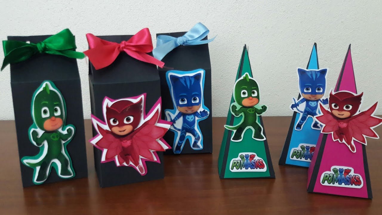 PJ MASKS - CAIXINHAS PERSONALIZADAS - #TAISATODODIA #27
