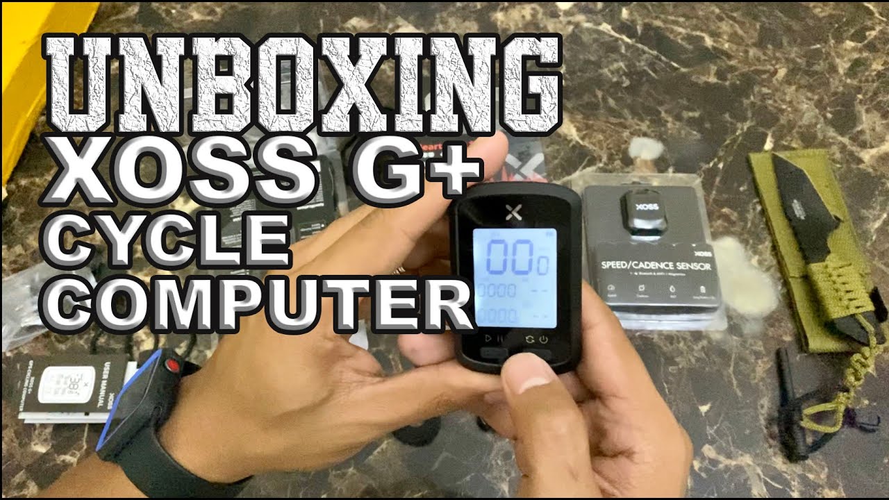 Unboxing Xoss G+ GPS Cycle Computer from Ali Express