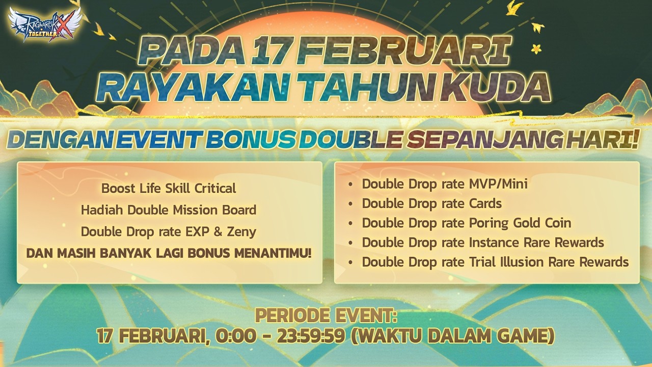 ROX TEPAT JAM 12 MALAM !! EVENT TERBAIK AKAN DIMULAI