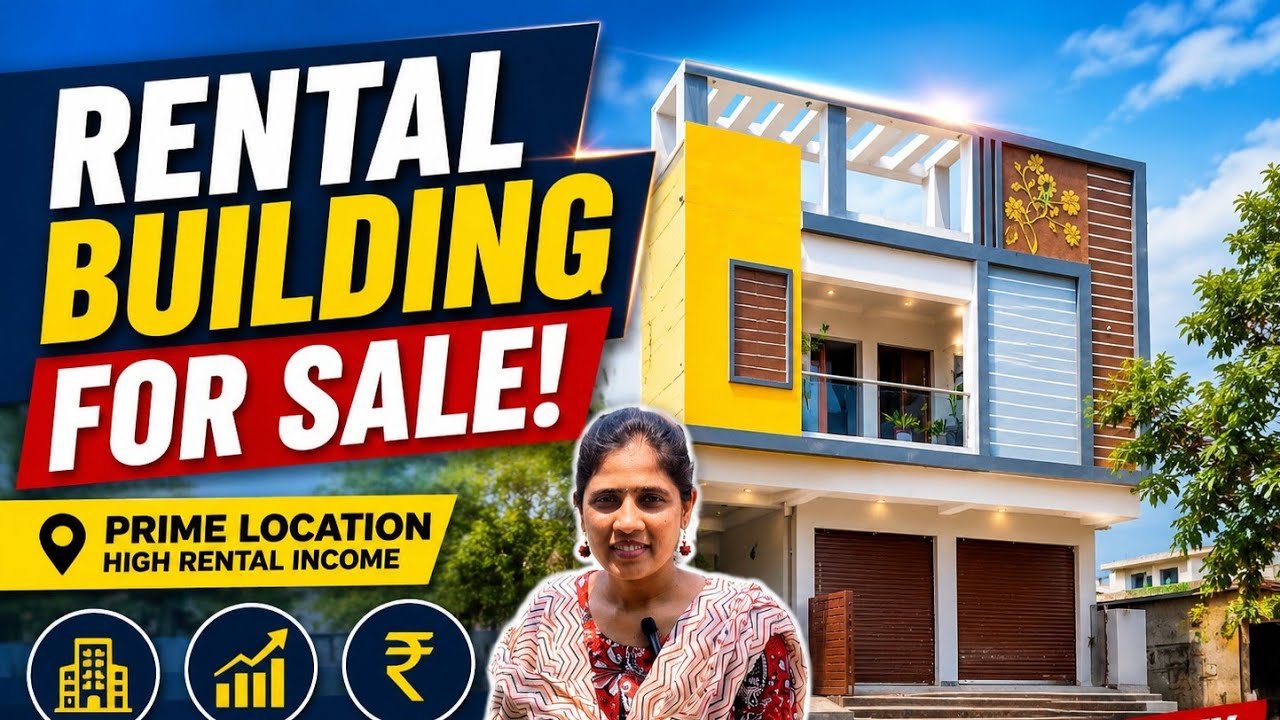 Commercial and rental building for sale in lb nagar, almasguda, bn reddy hyderabad