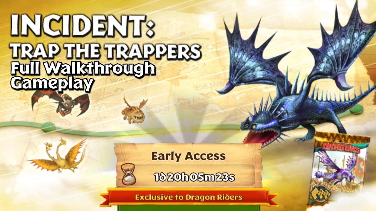 Trap the Trappers (Incident) — Gauntlet Event Full Wallkthrough Gameplay | Dragons: Rise of Berk