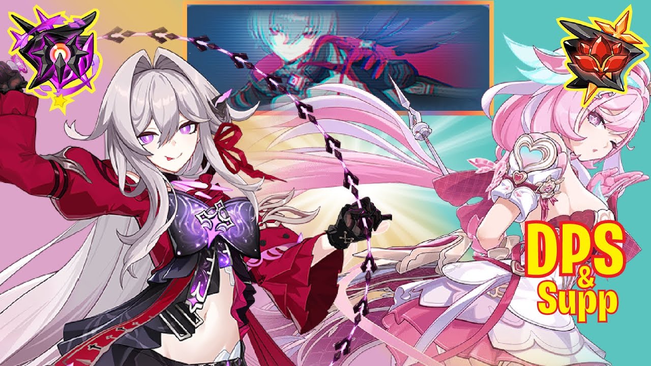 [Hi3 Abyss] Nirvana & Red Lotus Raven Ice (D553)(D524) - [Honkai Impact 3]