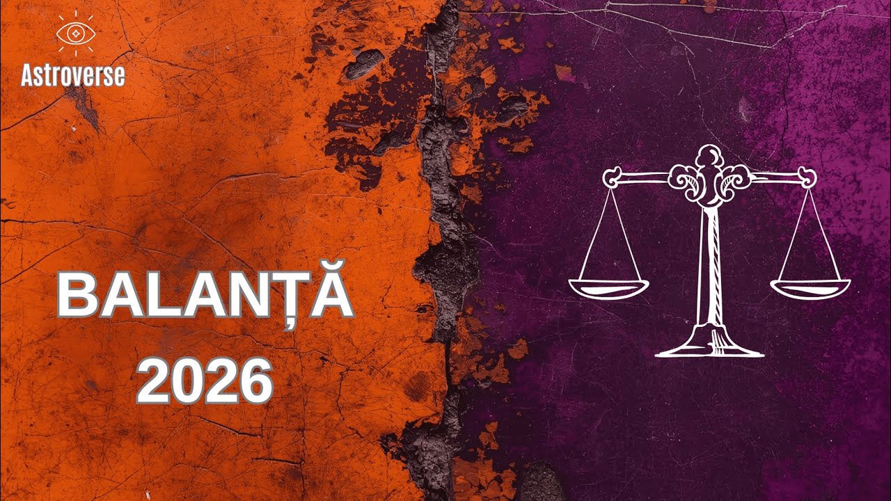 Horoscopul anului 2026 - BALANTA: ,,Norocul ti-l faci cu mana ta!,,