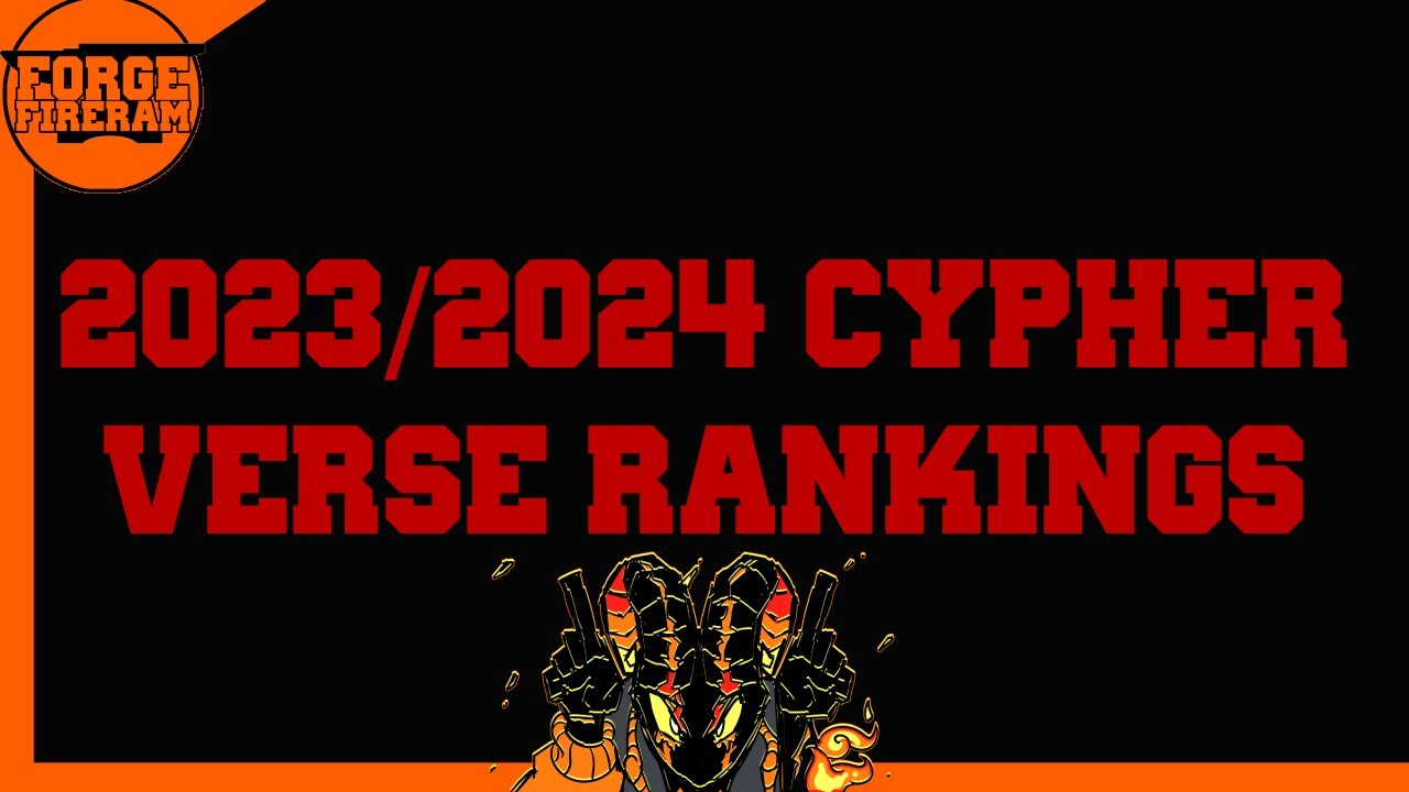 ForgeFireRam's Cypher Verses Ranked (2023/2024)