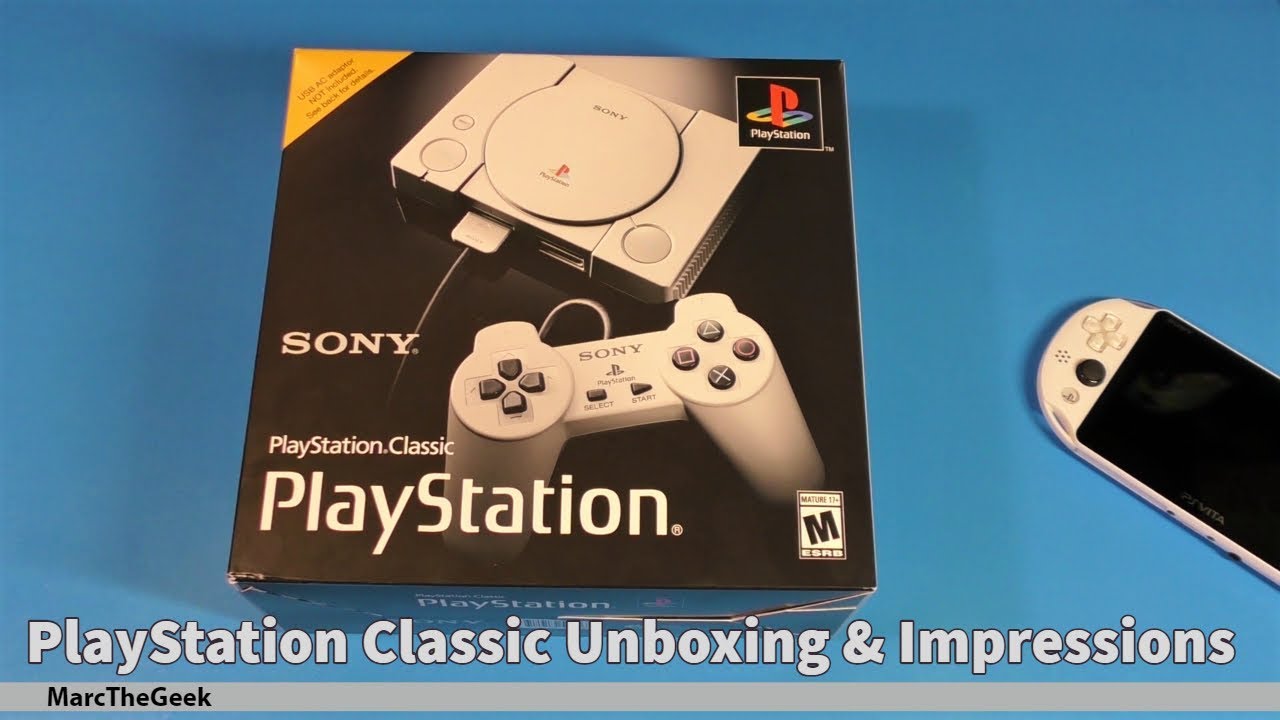 PlayStation Classic Unboxing & Impressions