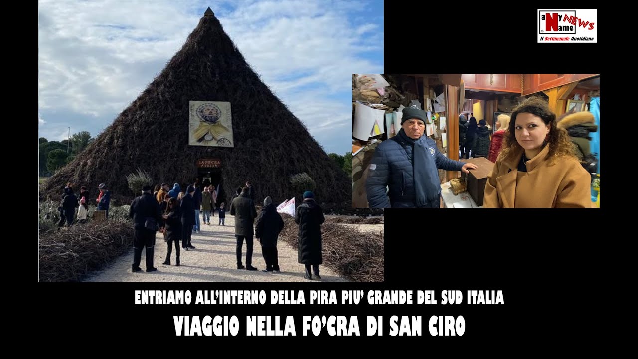 Viaggio all'interno della Fo'cra di Grottaglie. La pira più grande del Sud Italia!