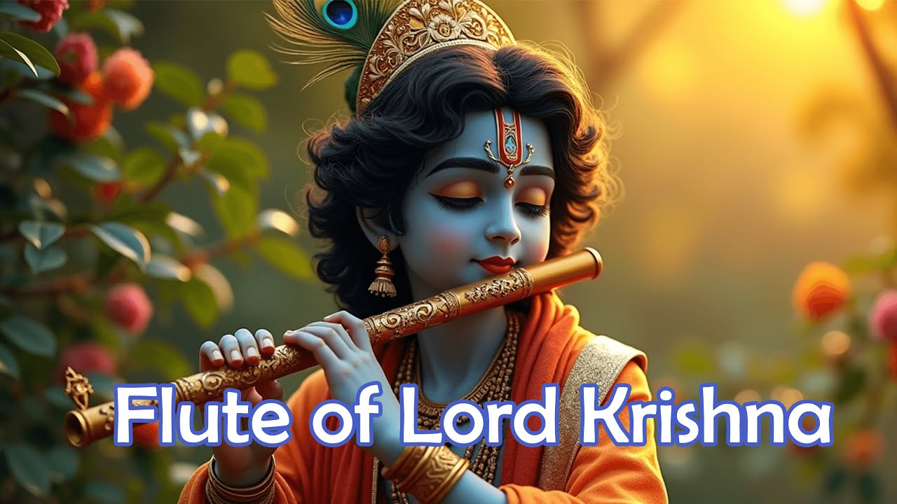 Calming Krishna Flute Melodies | Stress Relief & Meditation Music