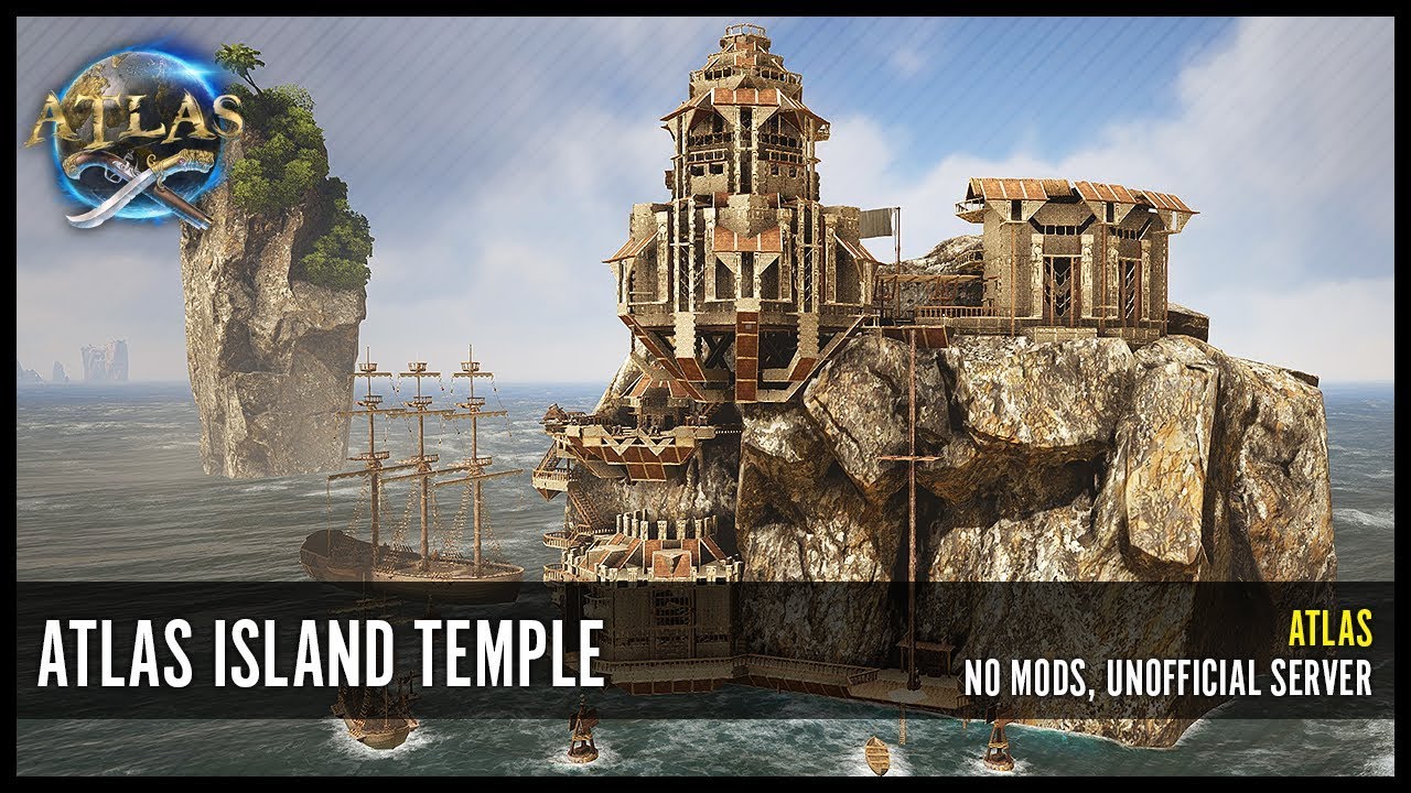ATLAS Island Temple, PvE Concept Base - #PlayATLAS