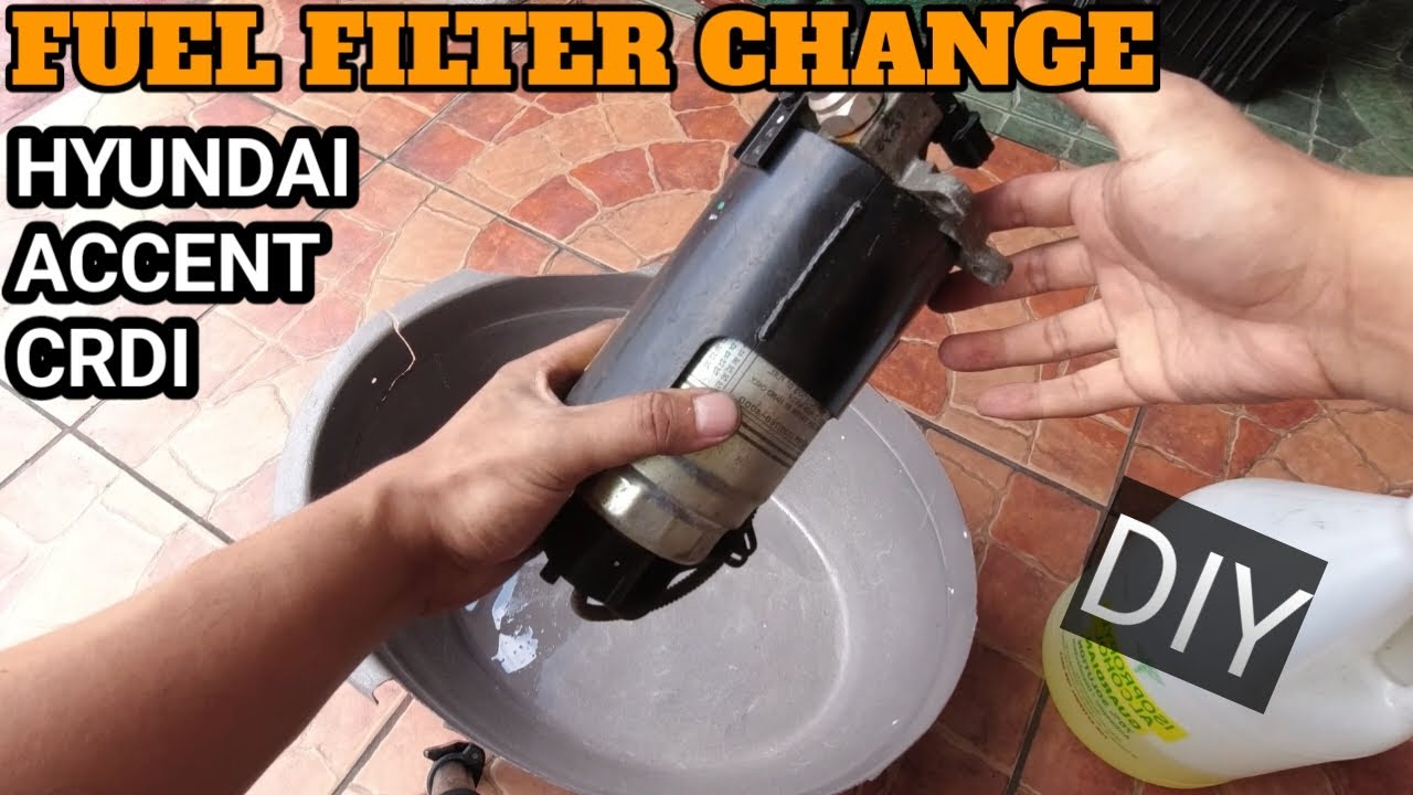 Paano Palitan ang Fuel Filter ng Hyundai Accent CRDI Diesel Engine | DIY Tutorial