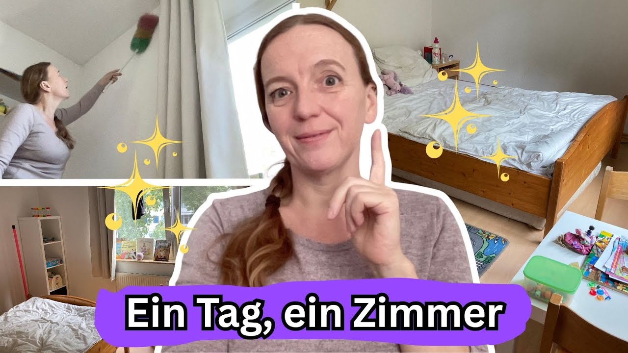 CLEAN WITH ME:  Kinderzimmer Refresh & Putzmotivation