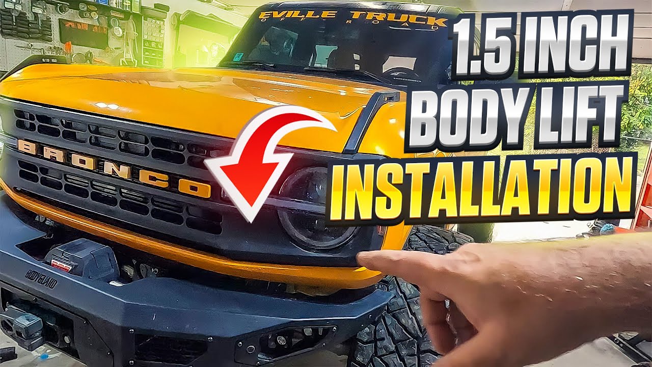 Bronco Body Lift: Get Lifted 1.5