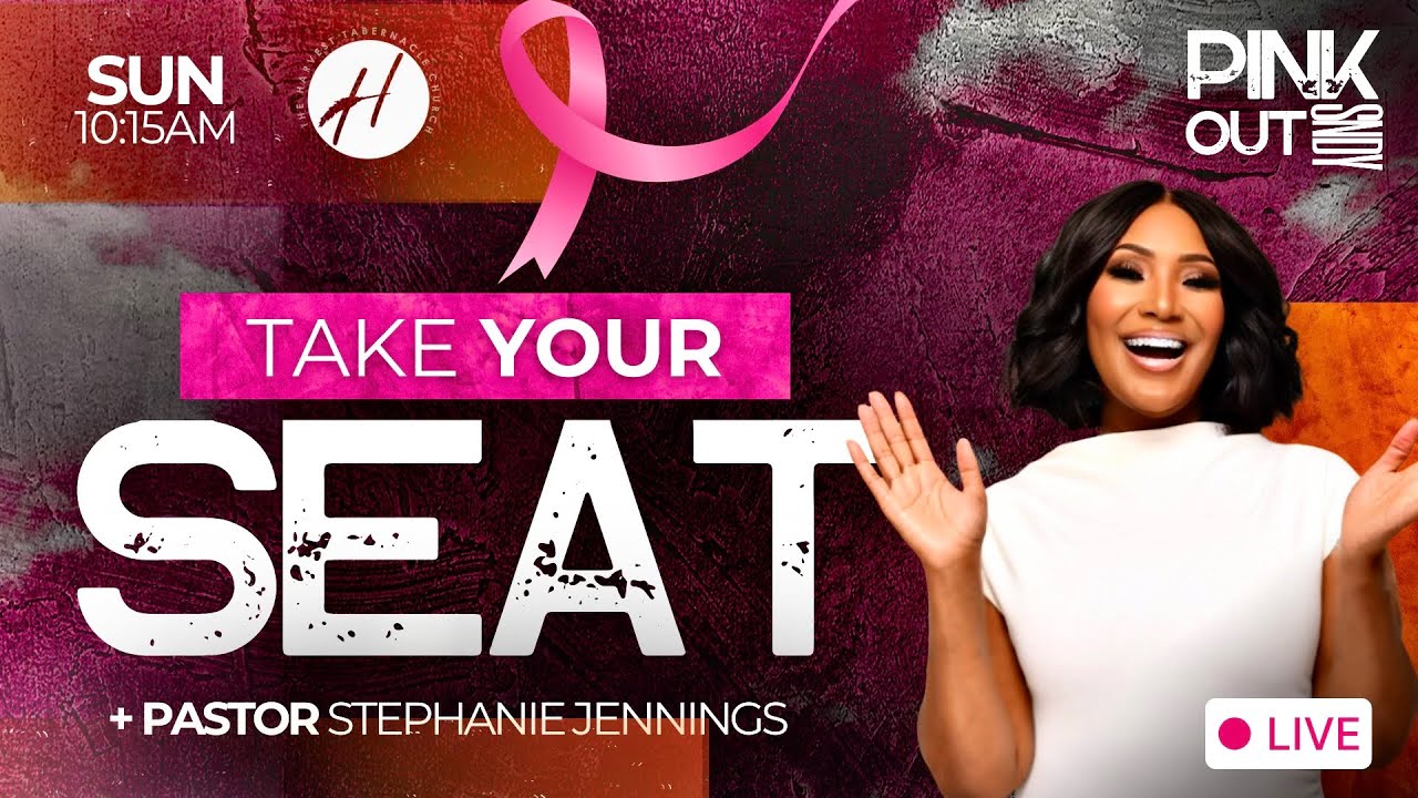 Take Your Seat | Eph 2:6 (AMP) | Pastor Stephanie Jennings LIVE