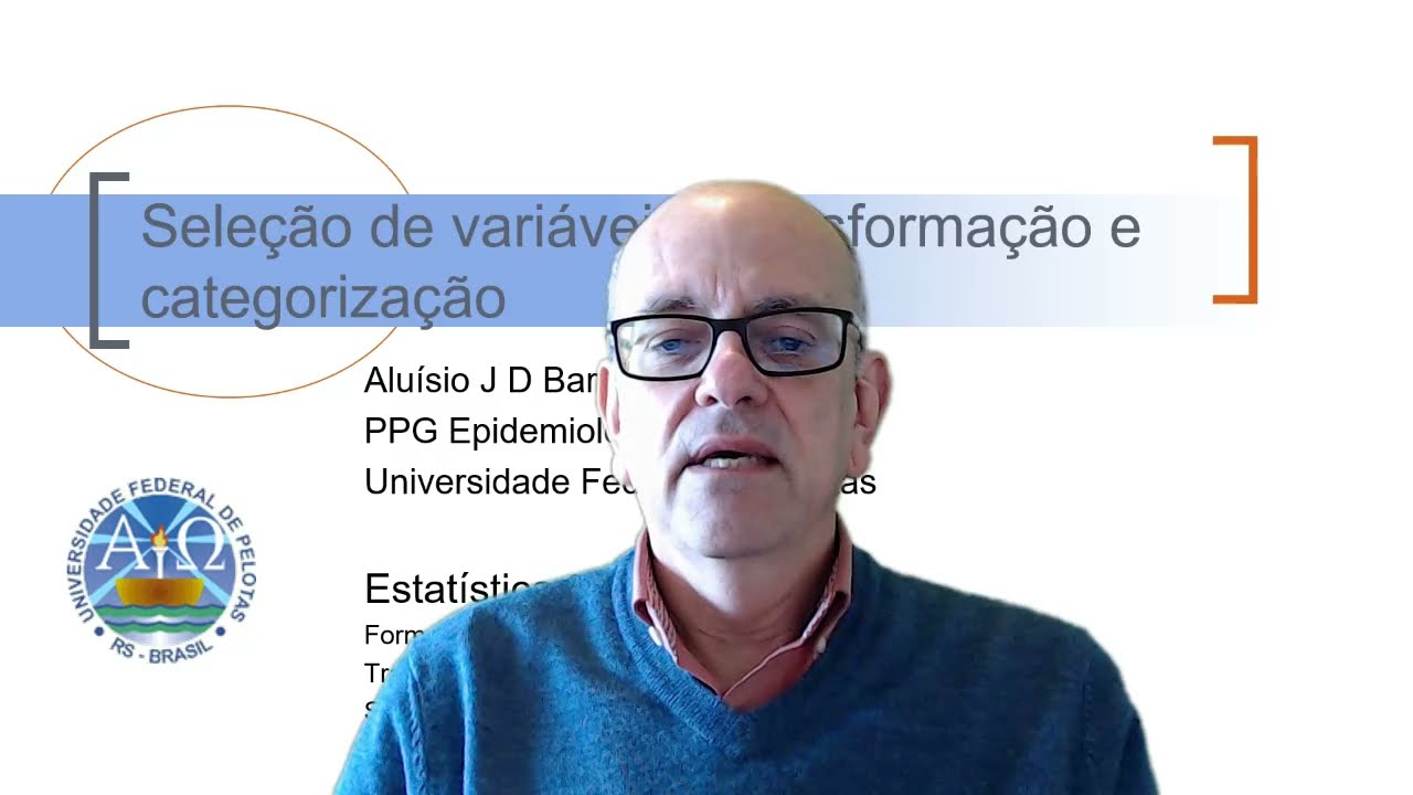 Aluisio Barros: Estatística 3 - aula 5b - estratégias de seleção de variáveis