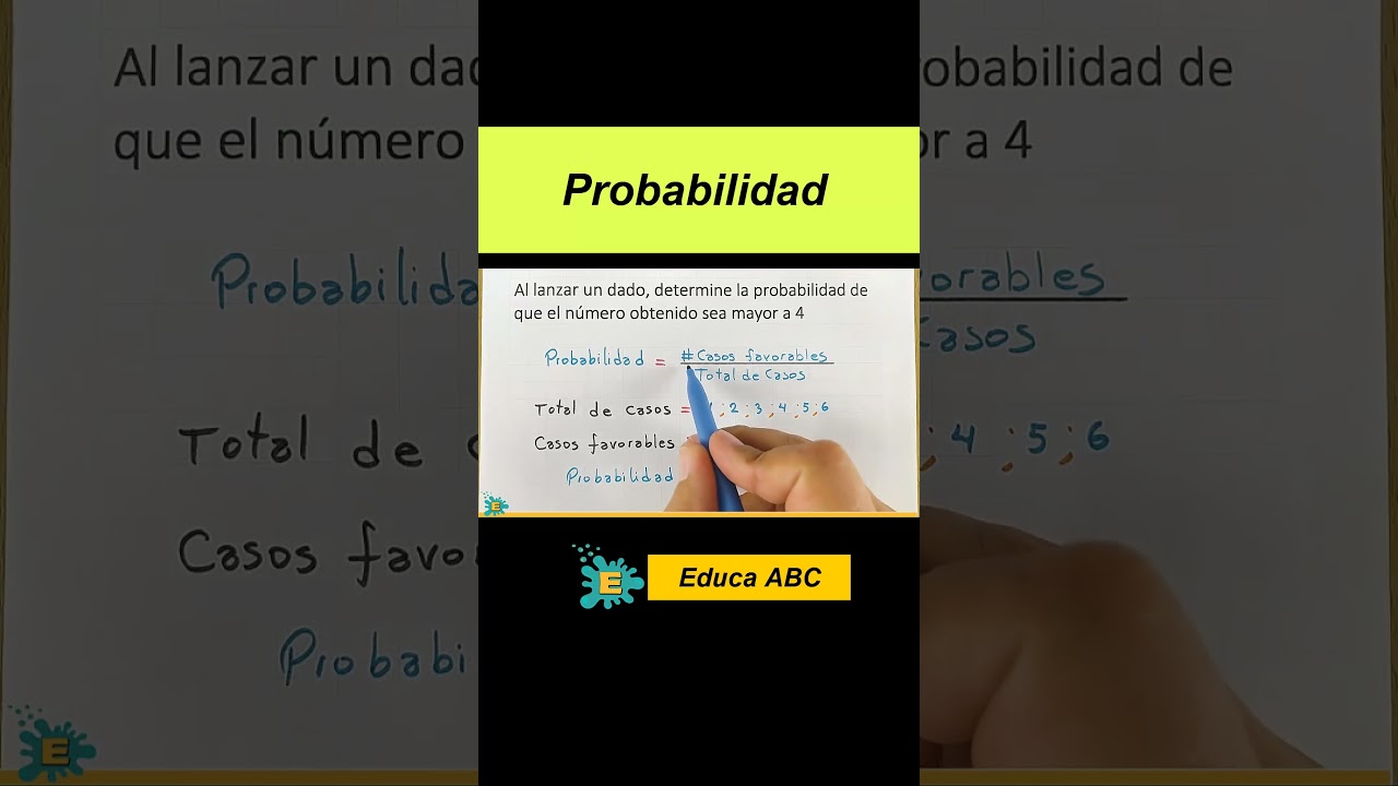 Halla la probabilidad #matematicas #mathematica #shortvideo