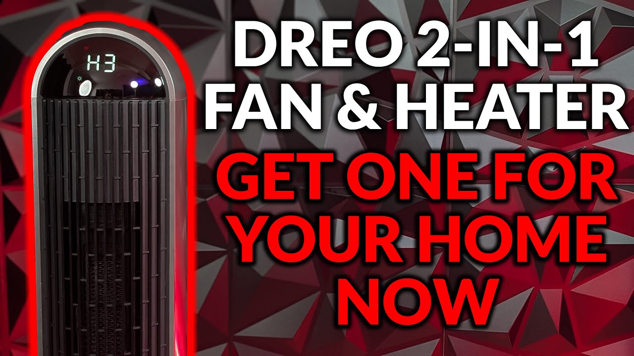 You Need One Of These In Your House - Dreo 2 in 1 Tower Fan & Heater