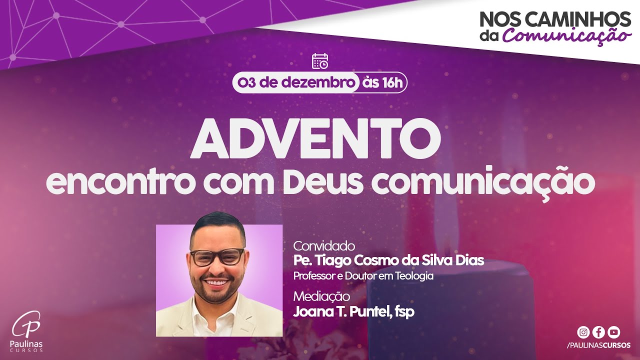 ADVENTO ENCONTRO COM DEUS COMUNICAÇÃO