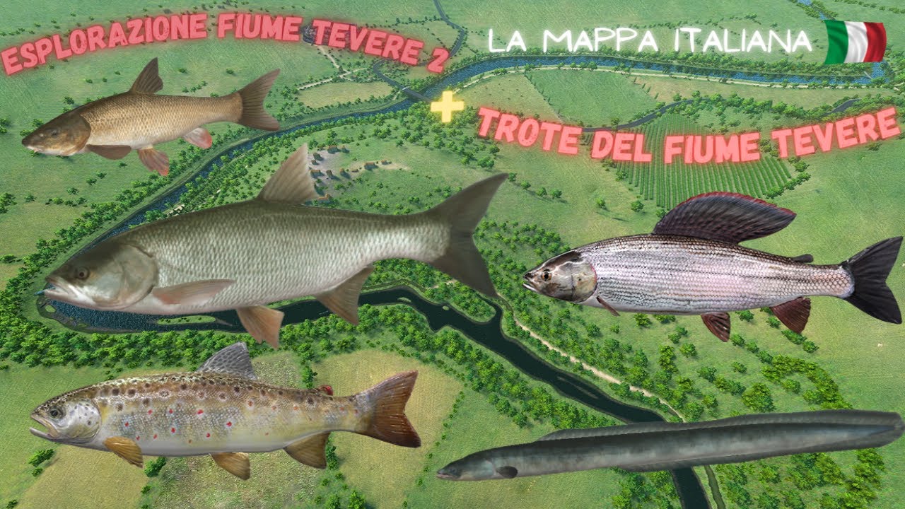 TEVERE, LA MAPPA ITALIANA -  2 MISSIONI IN UN VIDEO