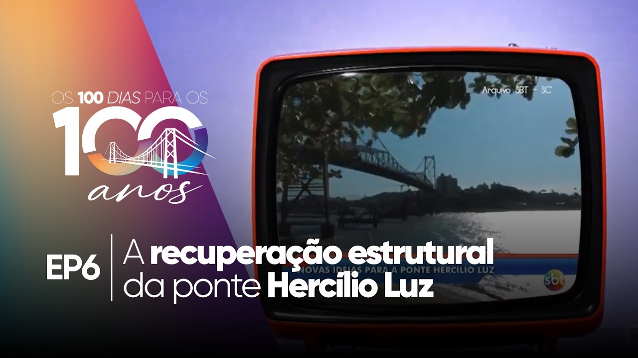 A PONTE QUE RENASCEU: maior recuperação estrutural de SC | Cotidiano | SCC Meio-Dia