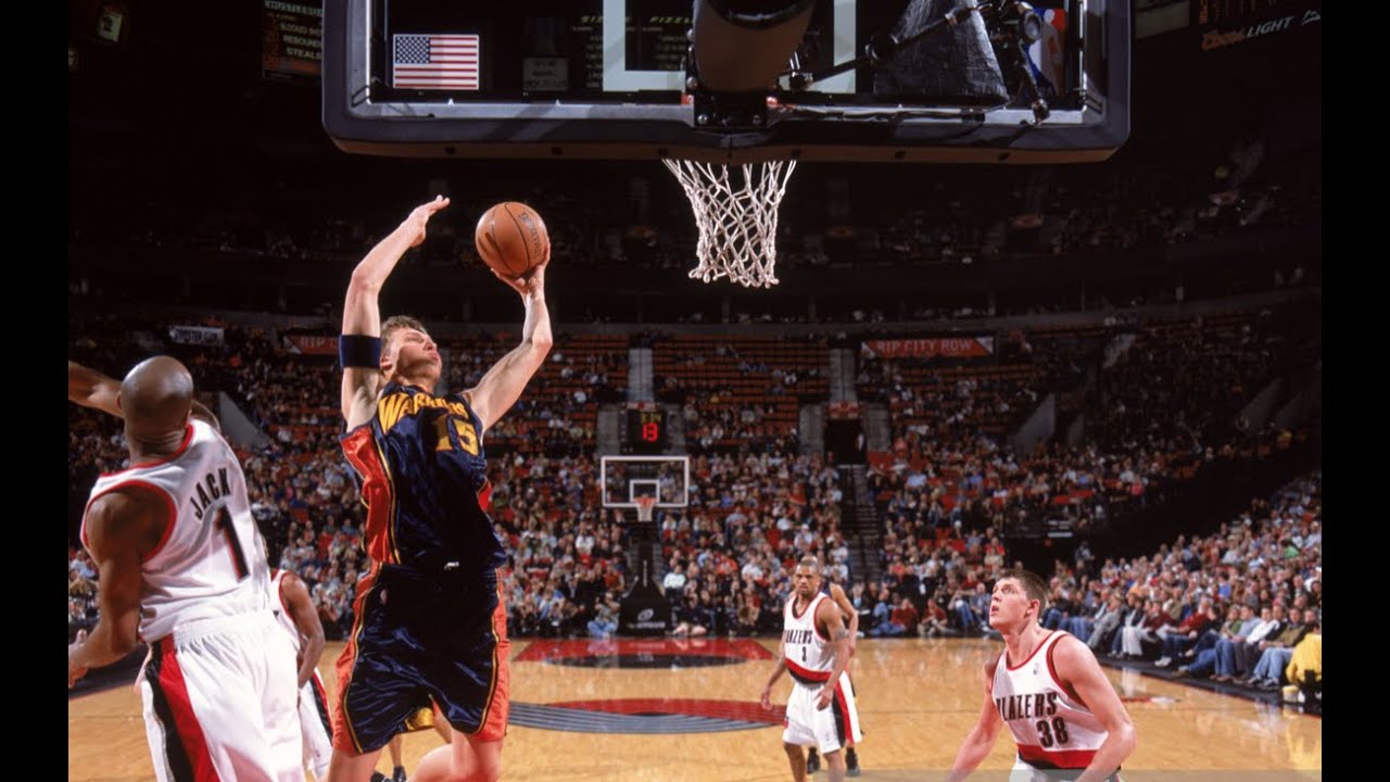 NBA archive Golden State Warriors at Portland Trail Blazers Highlights April 15, 2006