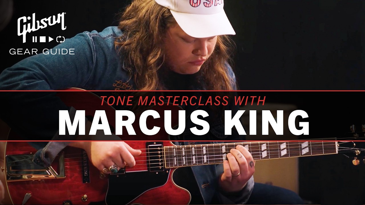 Marcus King's BEST advice for guitarists, talks Gibson ES-345 signature