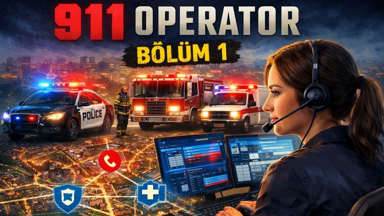 Şehri Kurtarmaya Başlıyoruz 911 Operator 1. Bölüm Türkçe