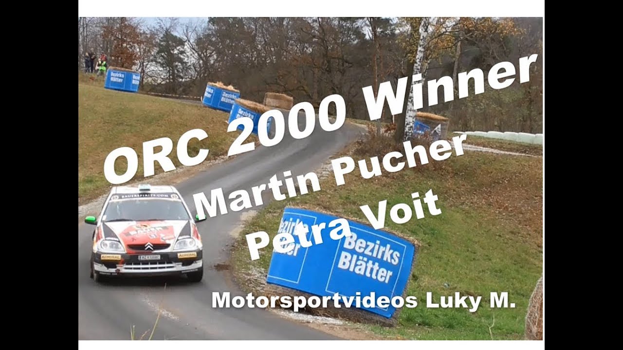 Rallye W4 2019 Martin Pucher Petra Foit ORC 2000 Winner