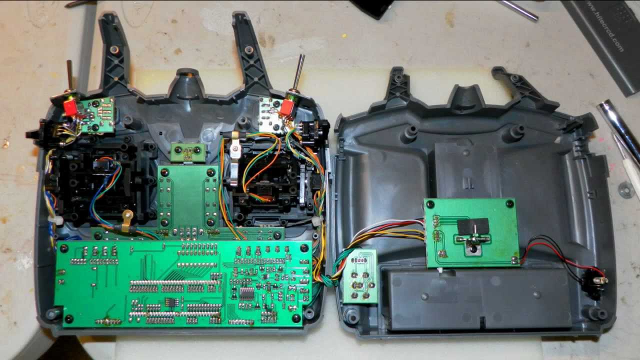 Hitec Optic 6 Tx 2.4 GHz Mod for FrSky, Corona etc. modules