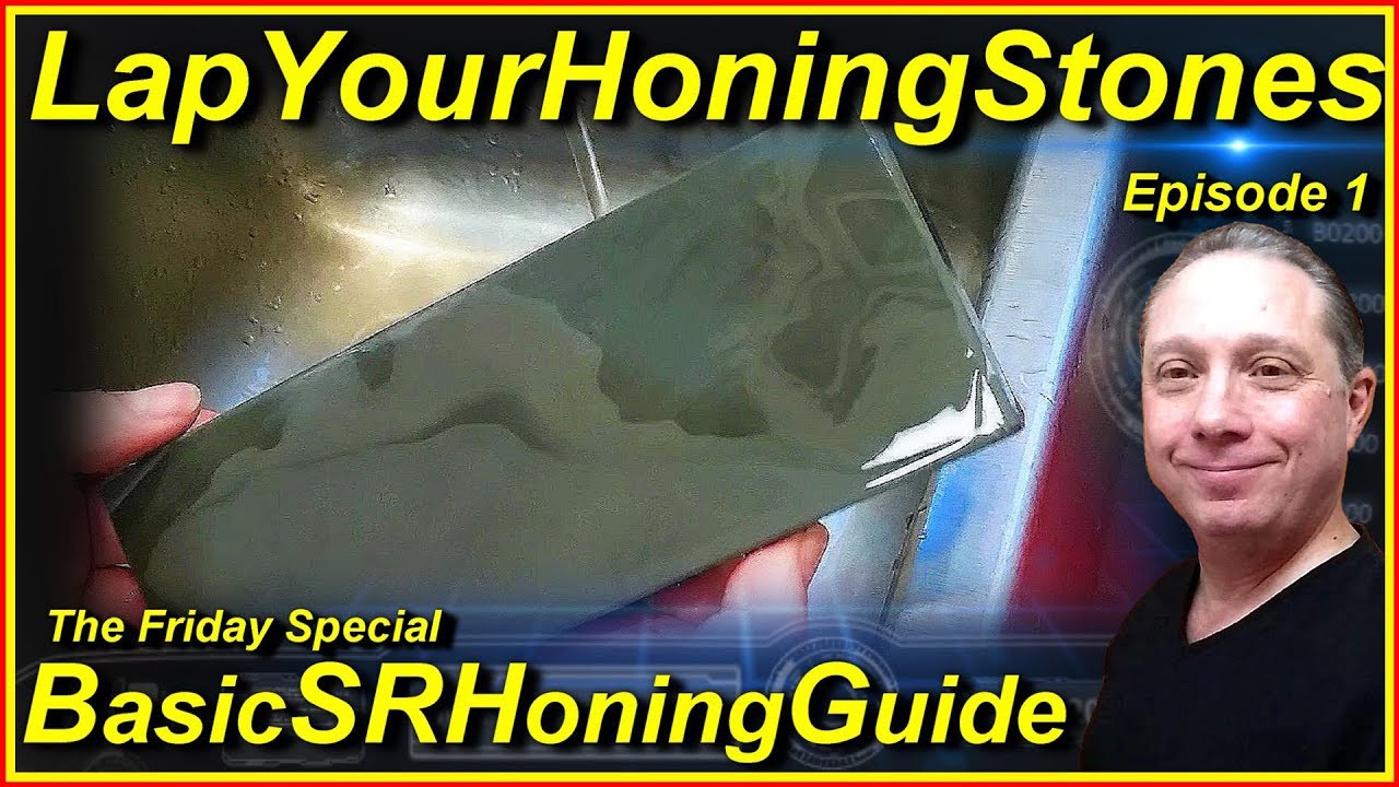 Basic Straight Razor Honing Guide, Lap Your Honing Stones, Ep1
