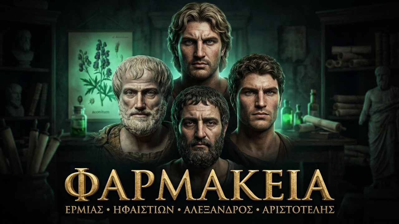 Η φαρμακεία των Ερμία, Ηφαιστίωνα, Μεγάλου Αλεξάνδρου και Αριστοτέλη – Χαράλαμπος Χ. Σπυρίδης