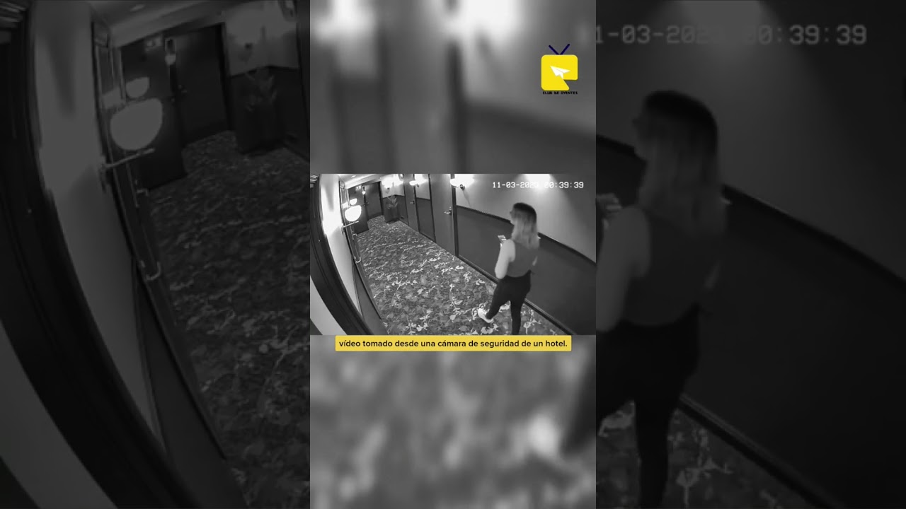 camara de seguridad graban algo extra&ntilde;o 🫥 #feed #miedo #paranormal #shortsvideo #viral