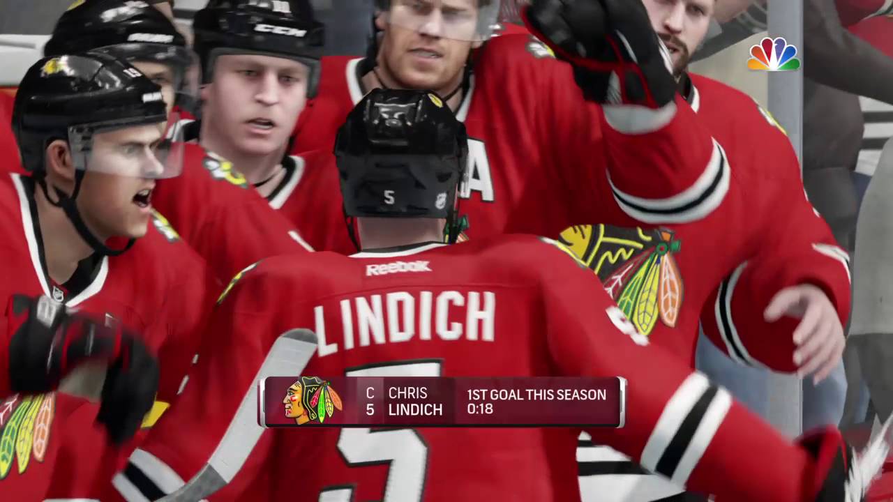 NHL 17 Be A Pro Mode First Goal In My Career