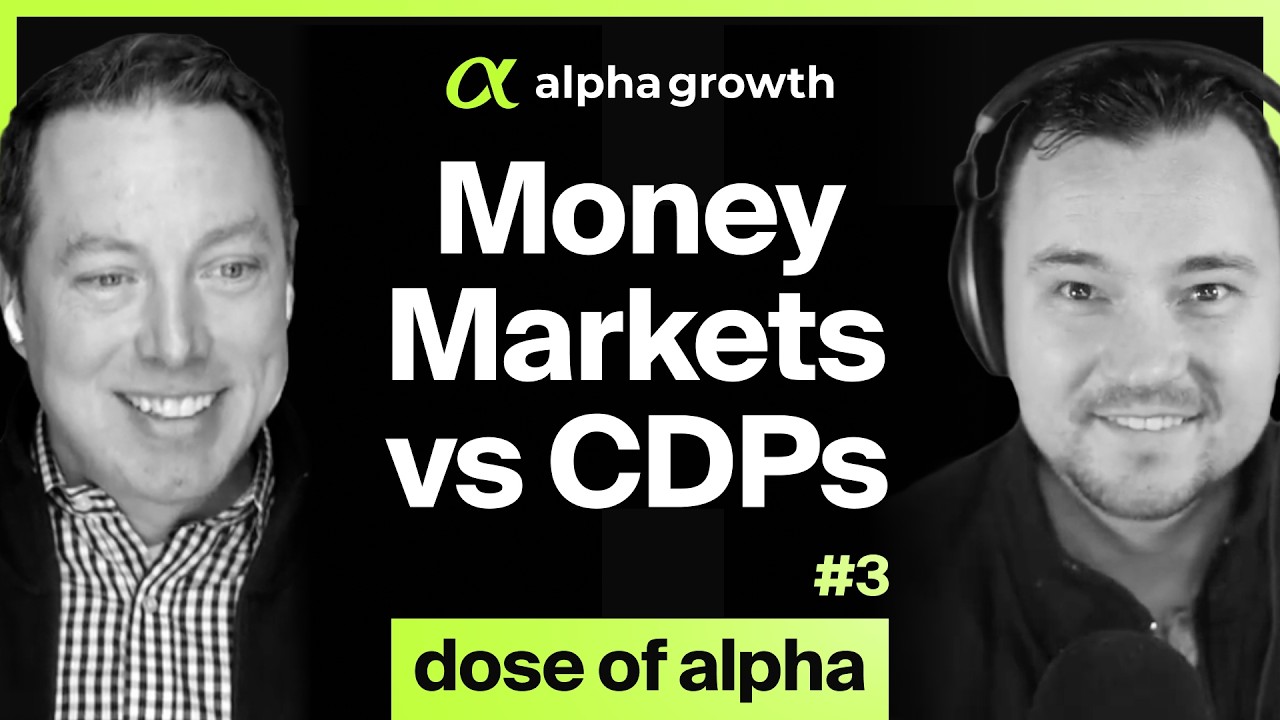 Ep. 3: Money Markets vs. CDPs (Video Podcast)