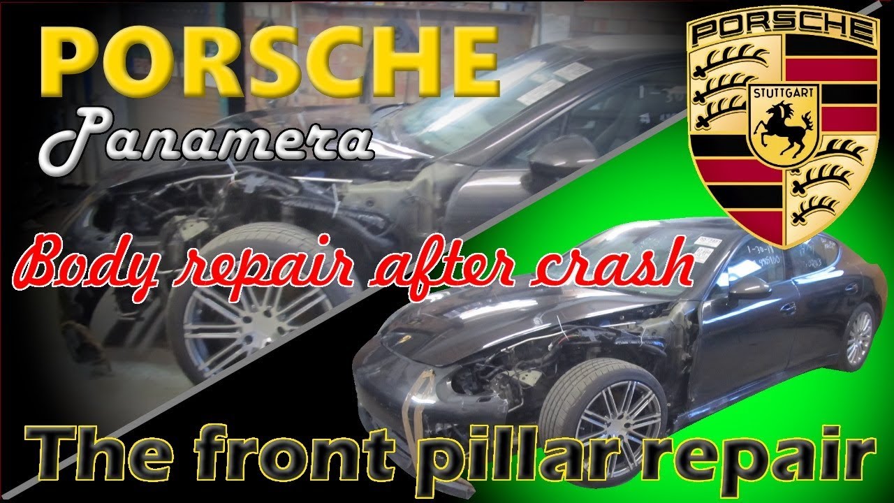 Porsche Panamera. Body repair. Ремонт кузова.