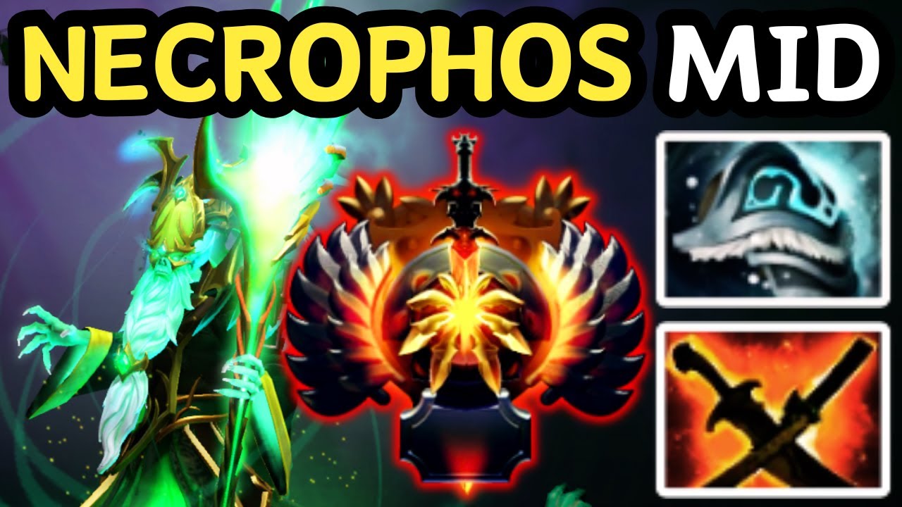🔥 0 MERCY. 18 KILLS. — NECROPHOS MID DOMINATION | DOTA 2 🔥