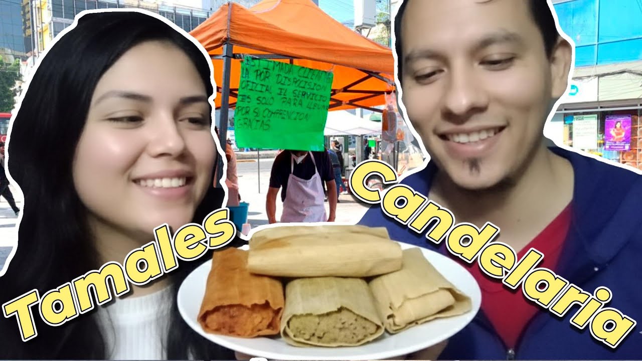 Celebración del día de la candelaria. Rica TAMALIZA en Mexico
