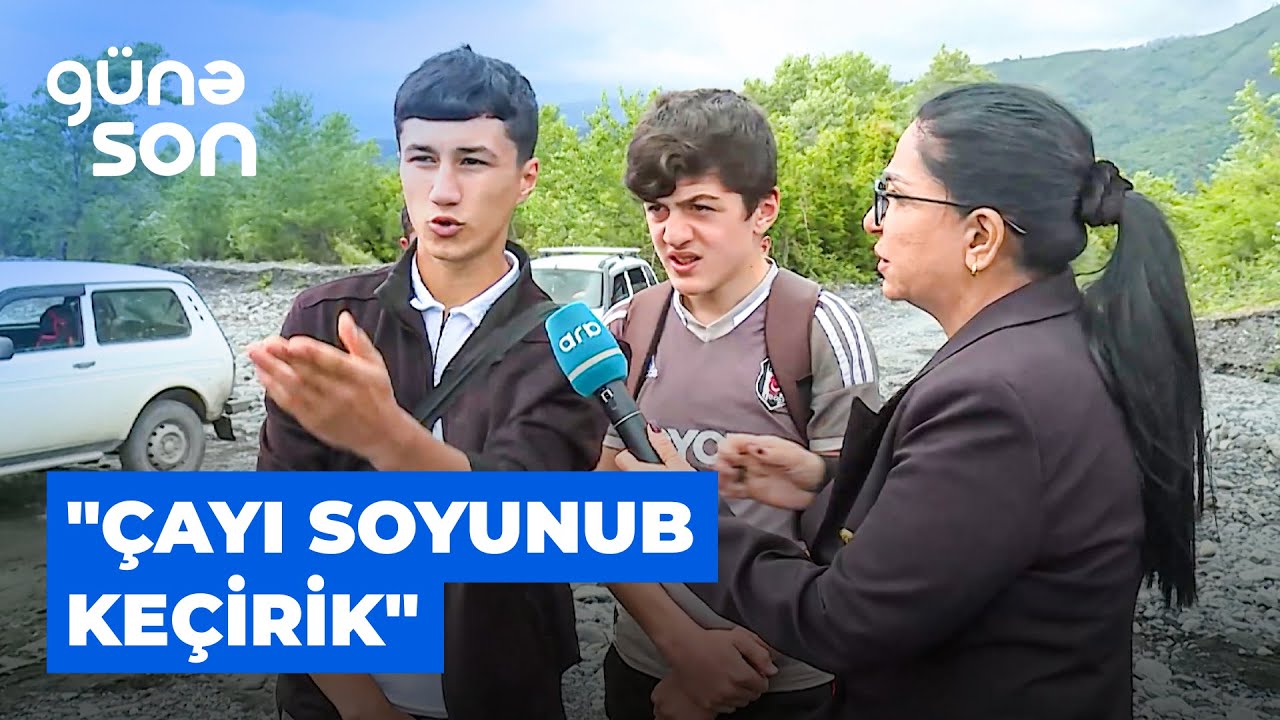 Günə son | Qəbələ rayonunda sakinlər 