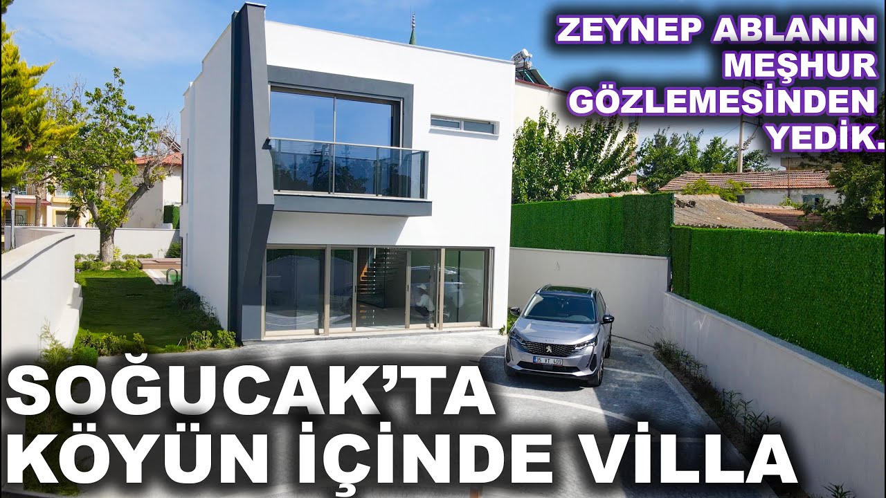 Soğucak KÖYÜN İÇİNDE özel havuzlu villa turu GÖZLEME YEDİK ! Satılık Villalar Kuşadası